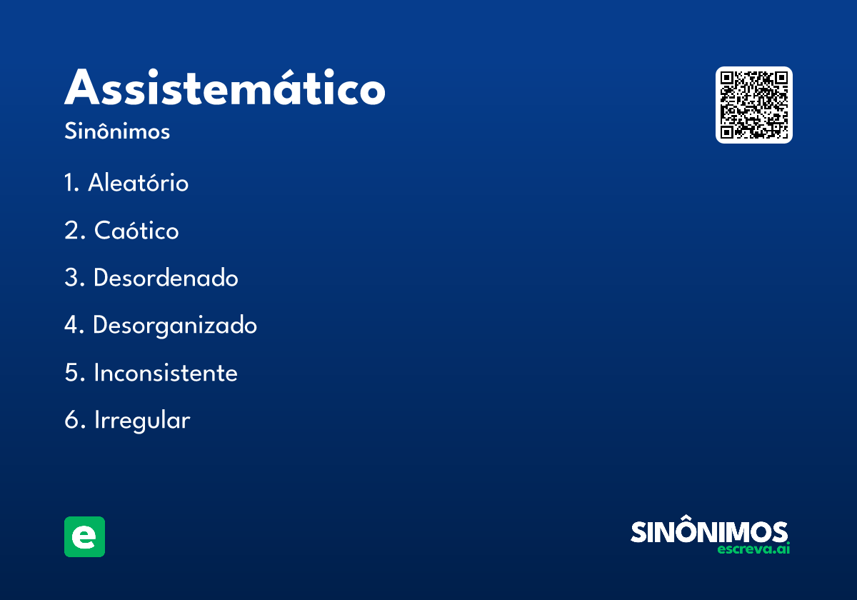 assistemático