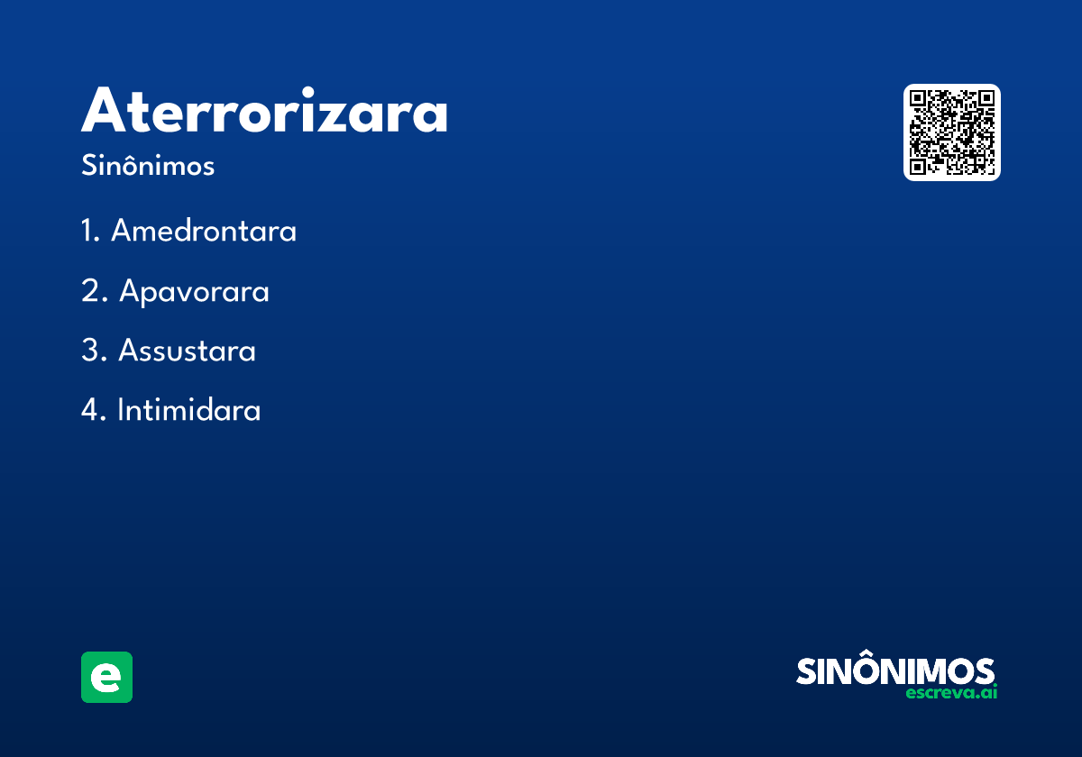 aterrorizara