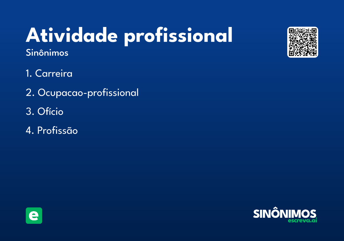 atividade profissional