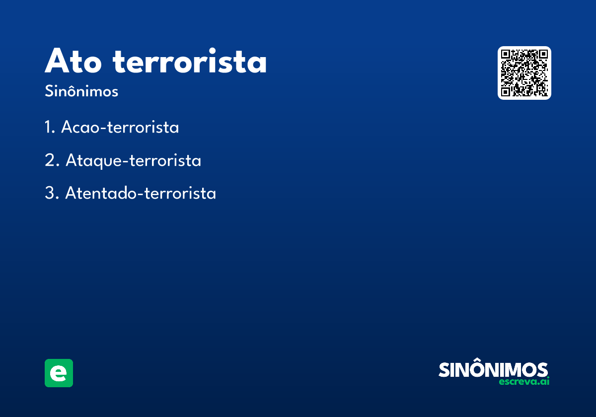 ato terrorista