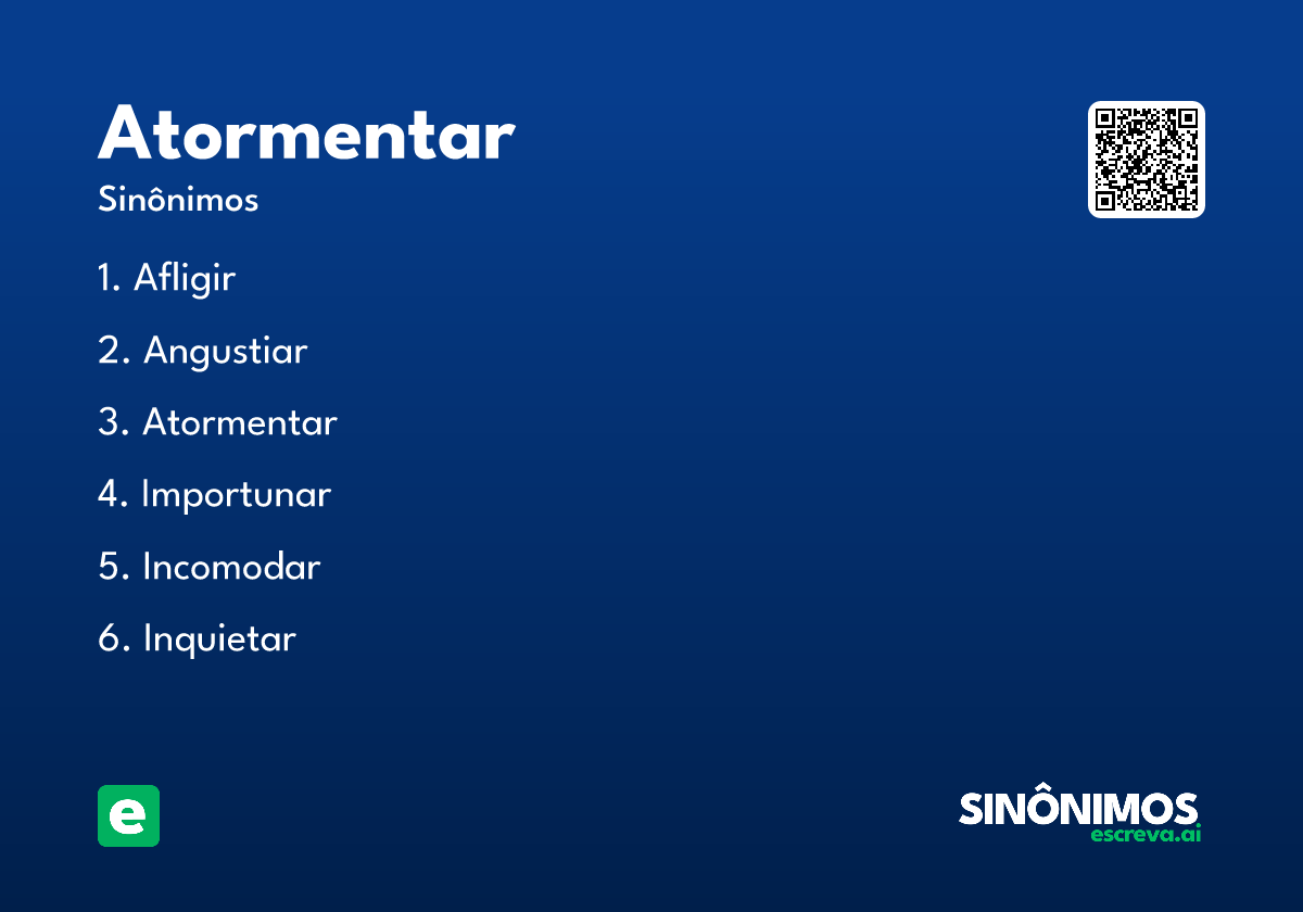 atormentar