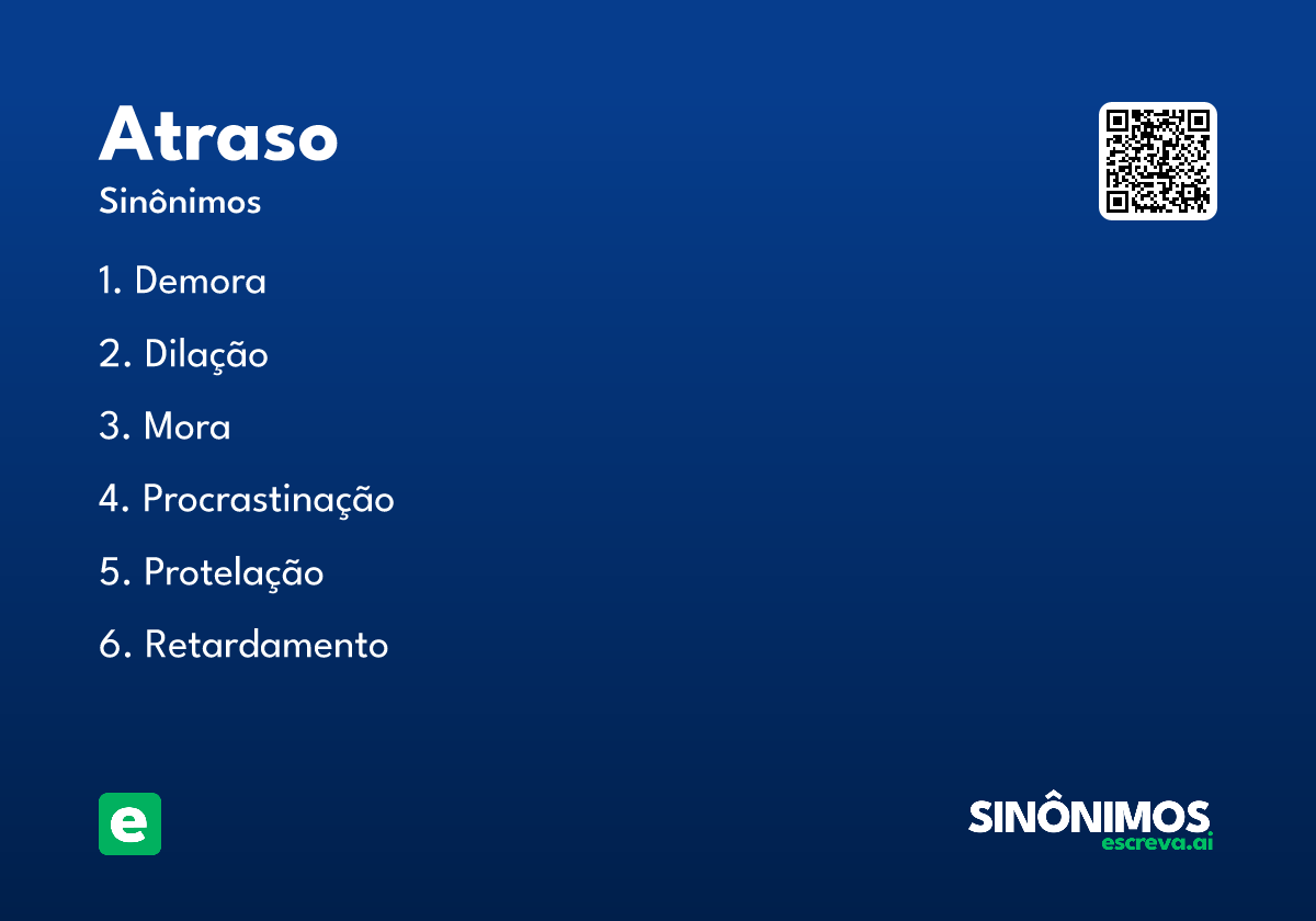 atraso