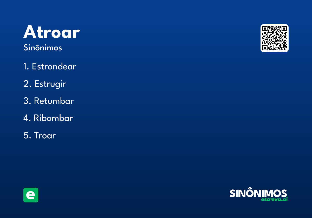 atroar