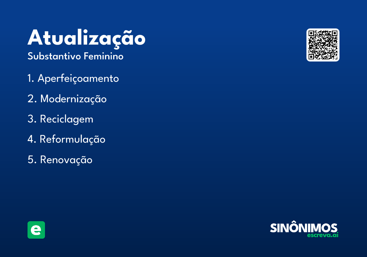 atualização