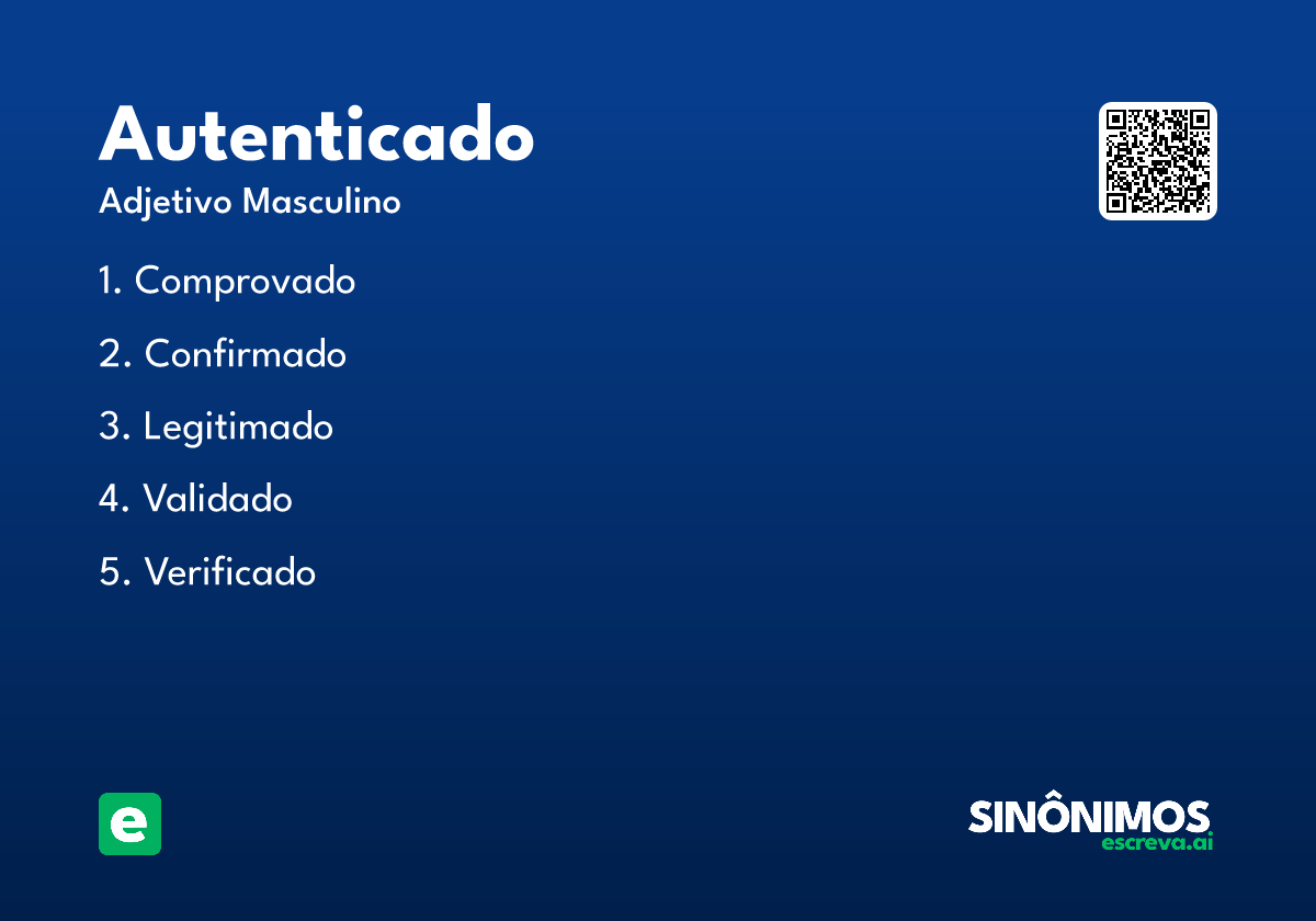autenticado