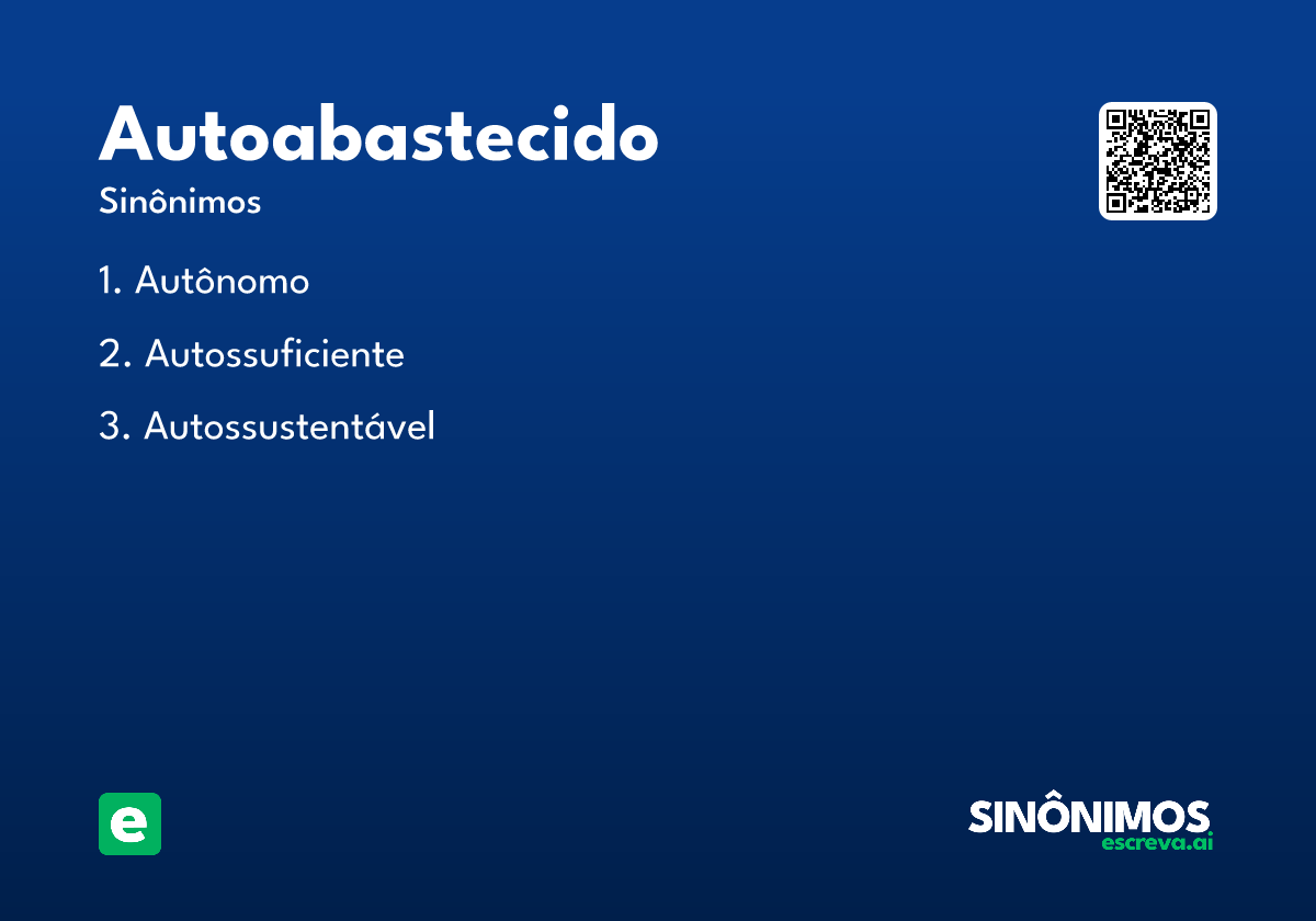 autoabastecido