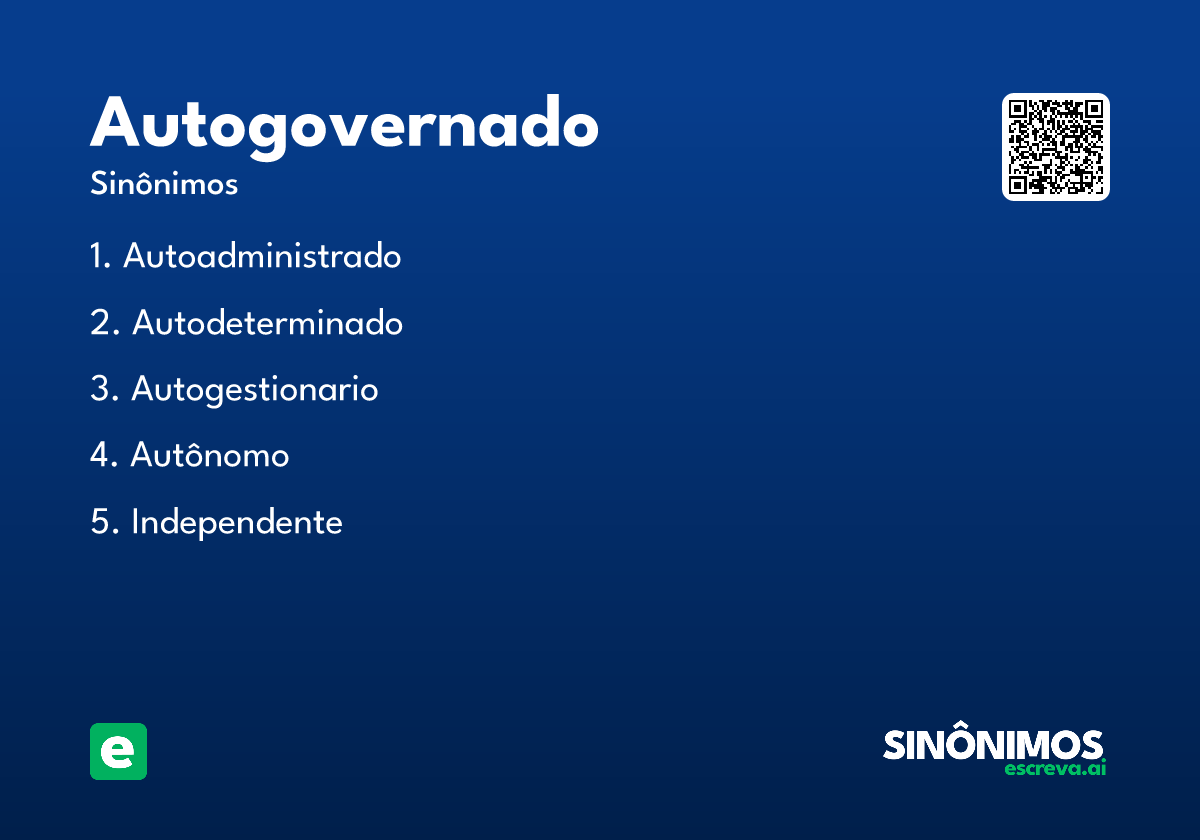 autogovernado