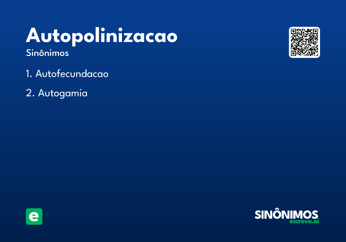 autopolinizacao