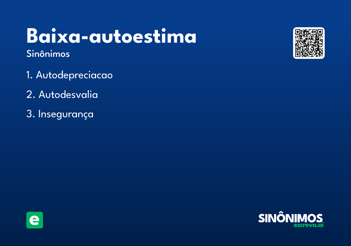 baixa-autoestima