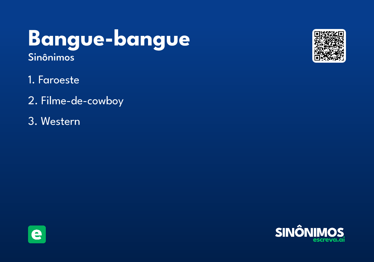bangue-bangue