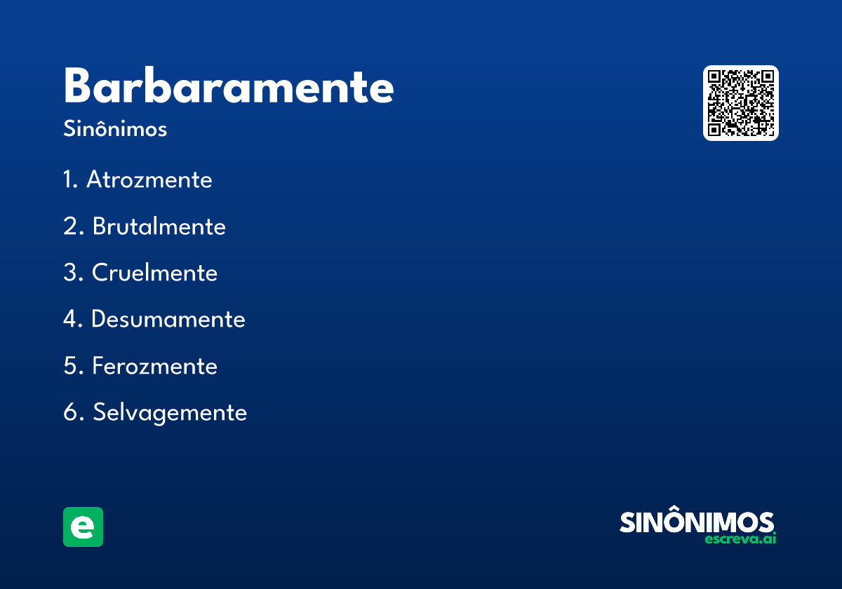 barbaramente