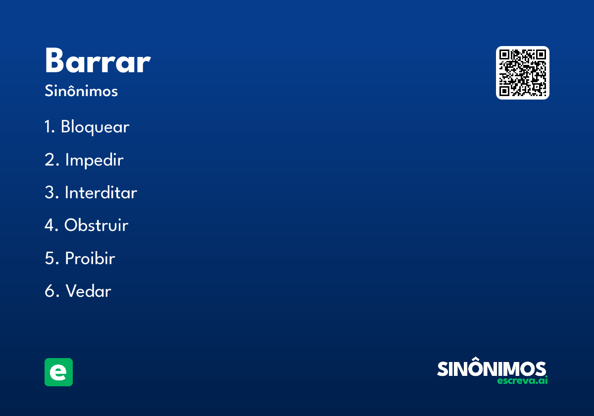 barrar
