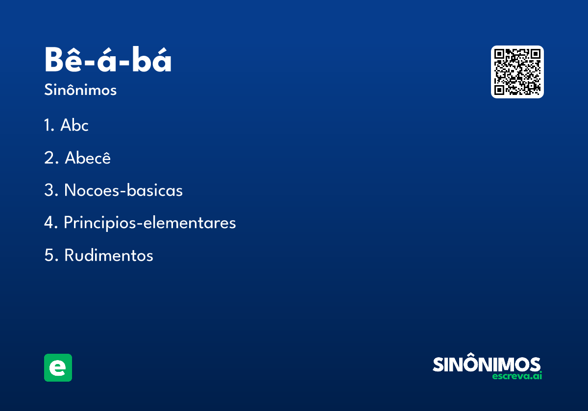 bê-á-bá