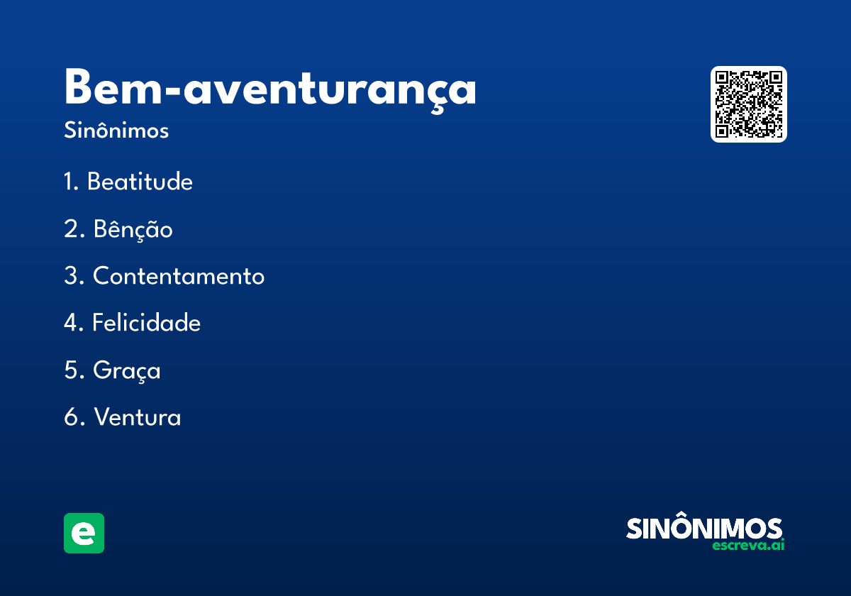 bem-aventurança