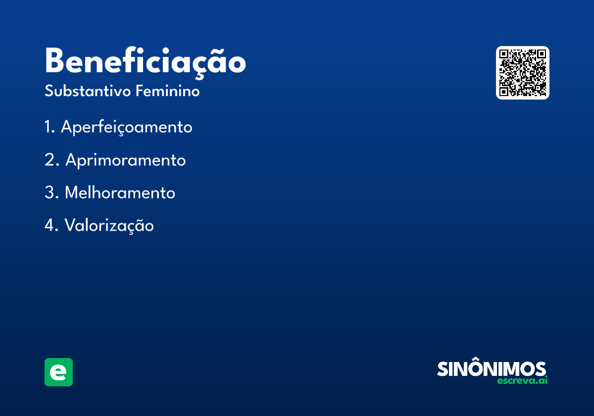 beneficiação