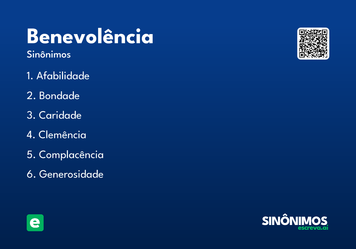 benevolência