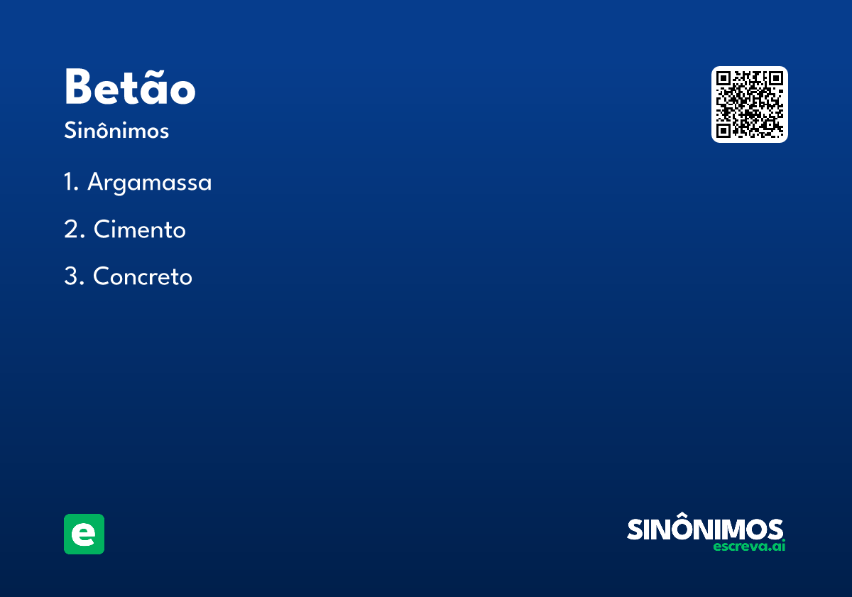 betão