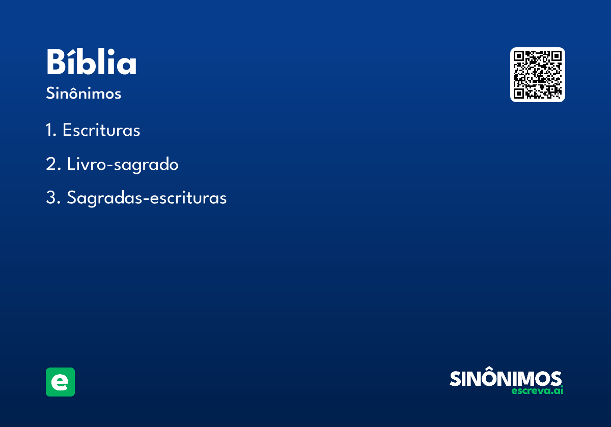 bíblia