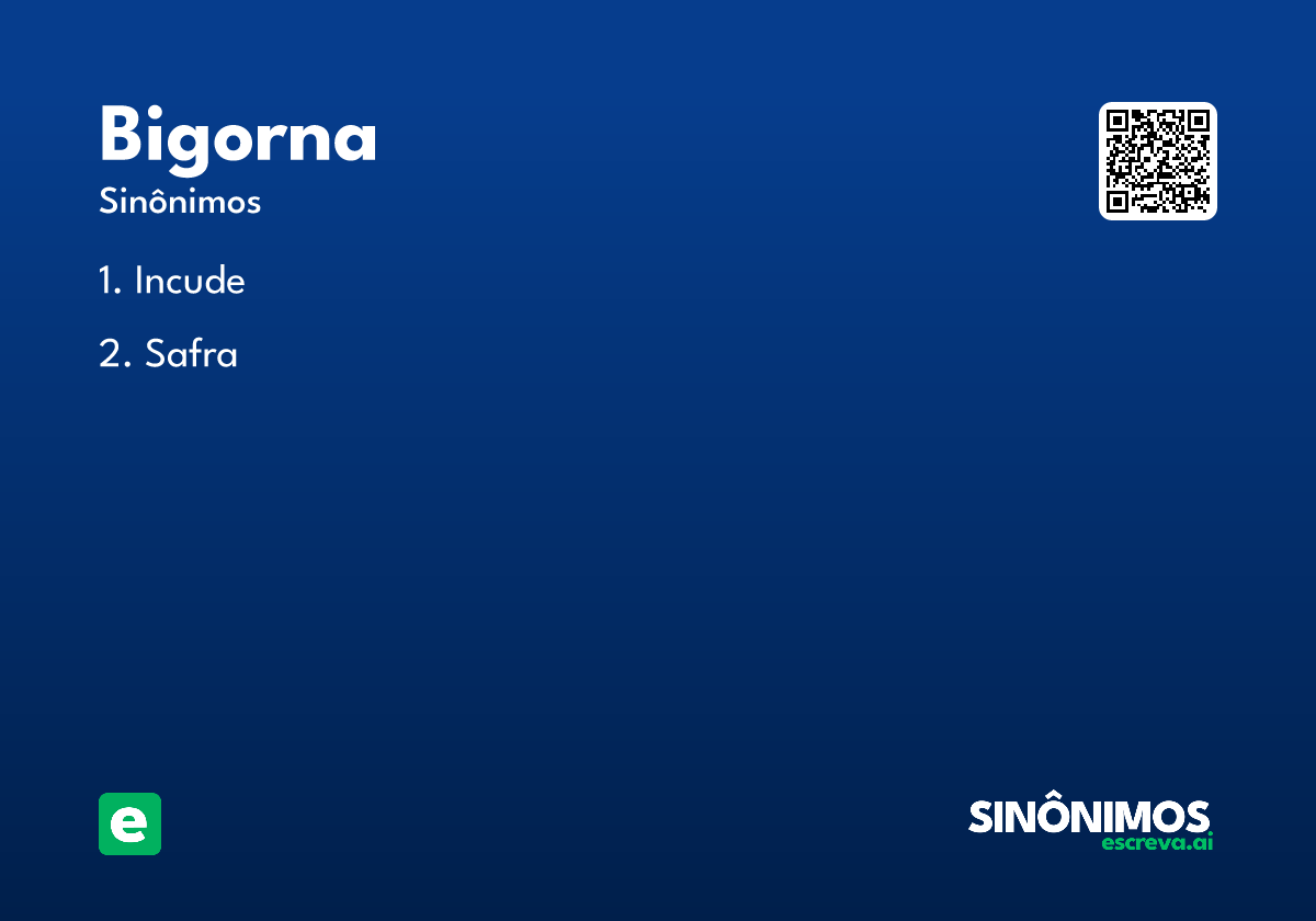 bigorna