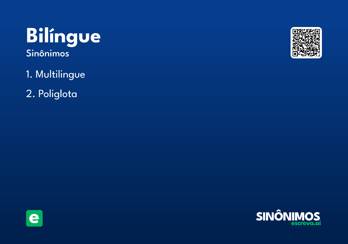 bilíngue