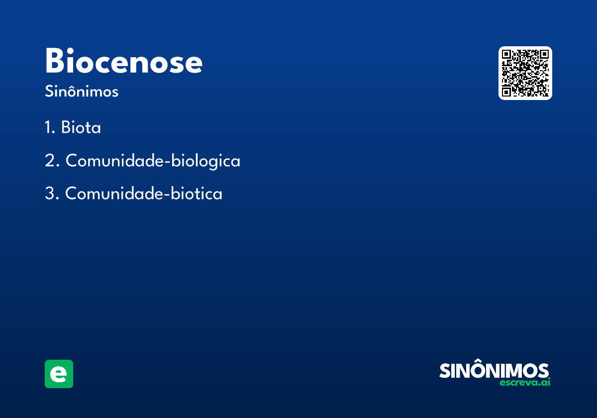 biocenose