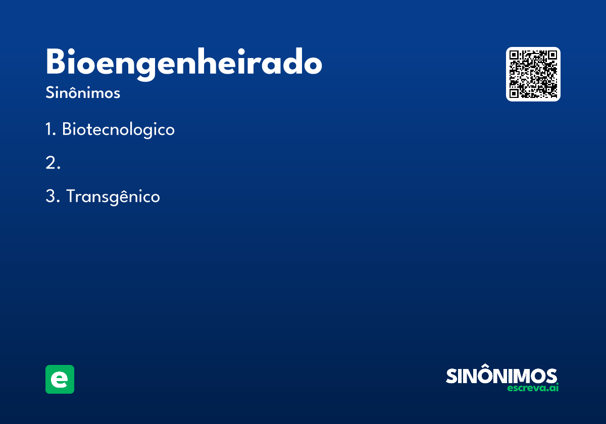bioengenheirado