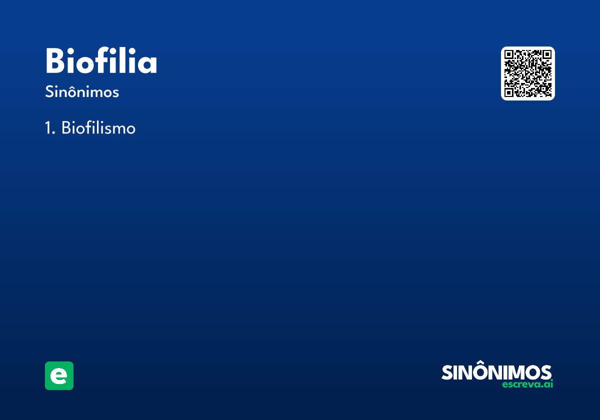 biofilia