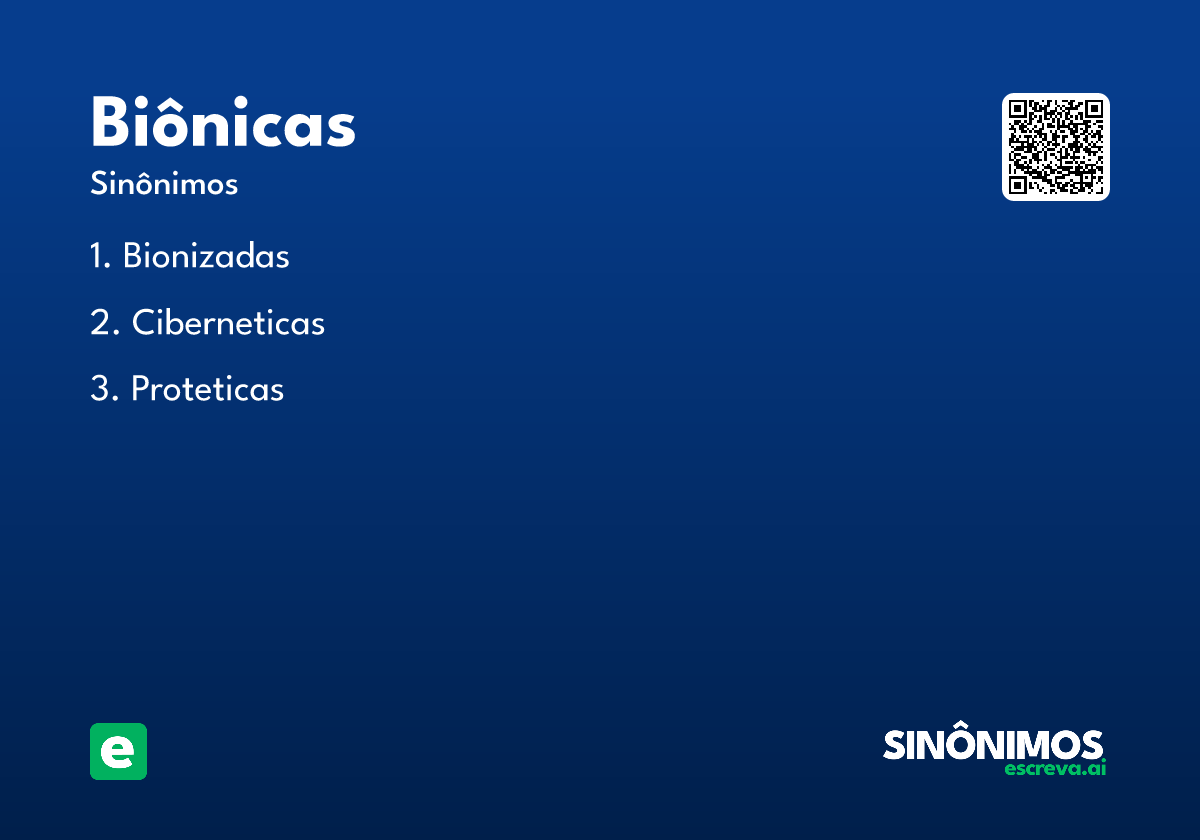 biônicas