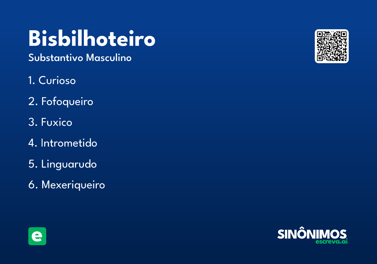 bisbilhoteiro