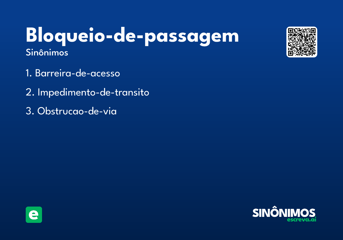 bloqueio-de-passagem