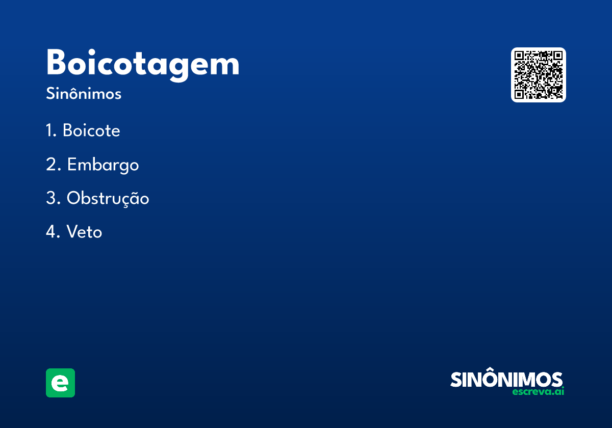 boicotagem