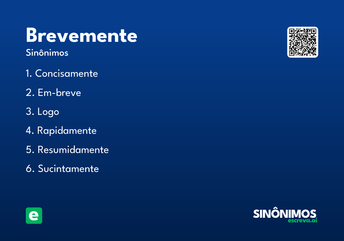 brevemente