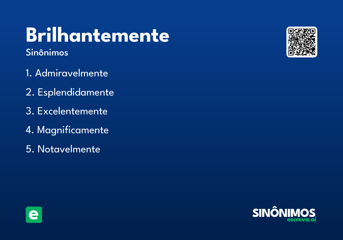 brilhantemente