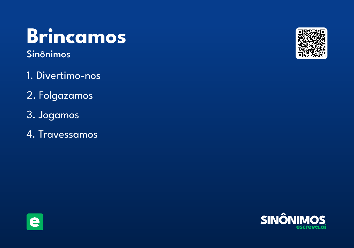 brincamos