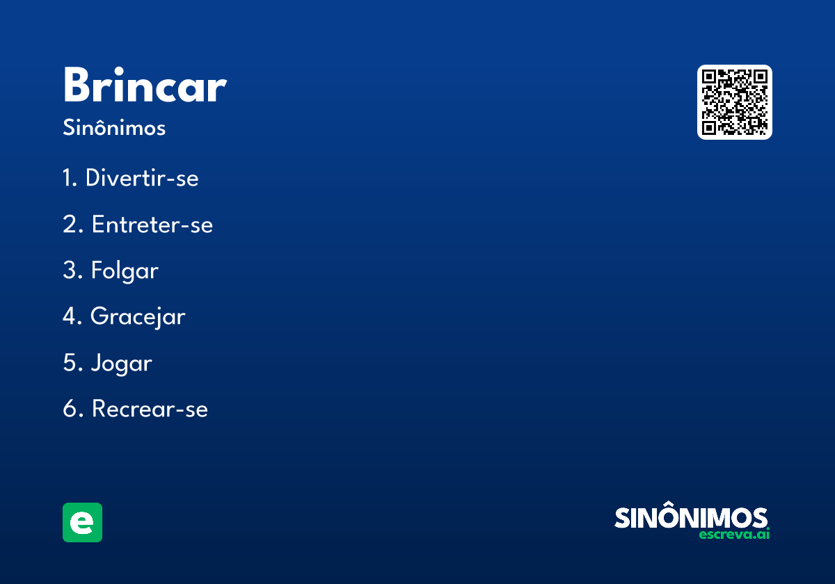 brincar