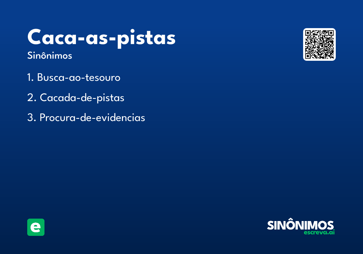 caca-as-pistas
