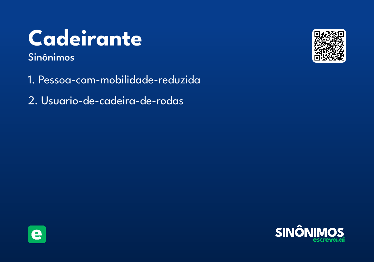 cadeirante