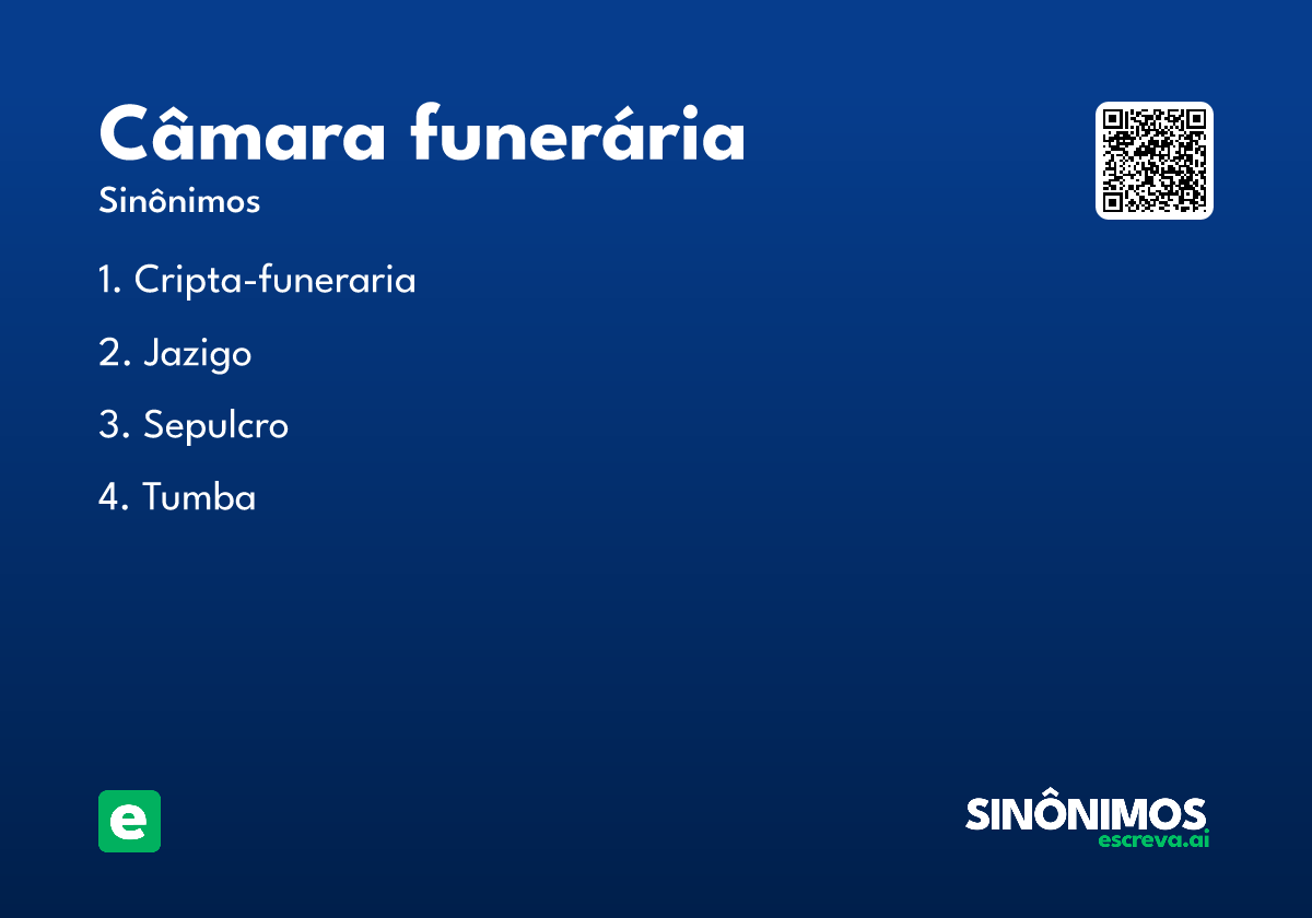 câmara funerária