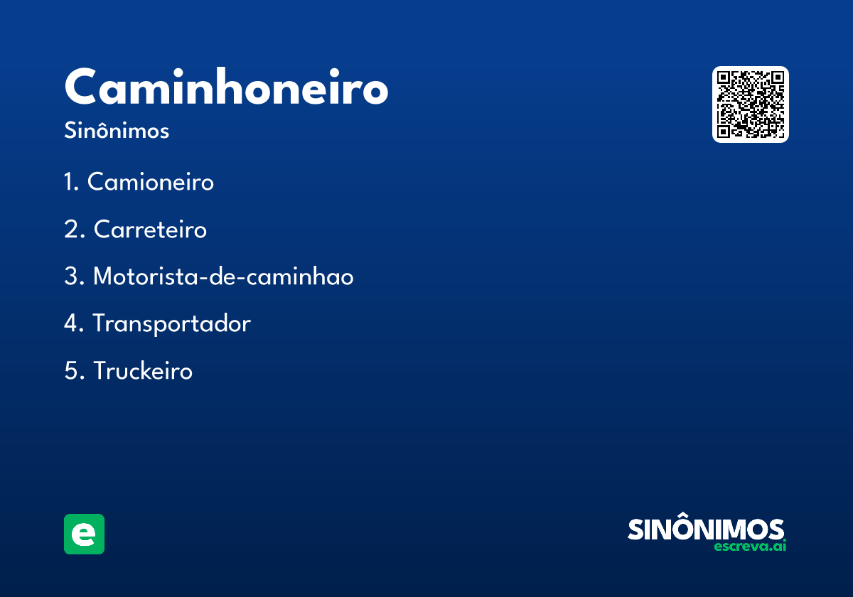 caminhoneiro