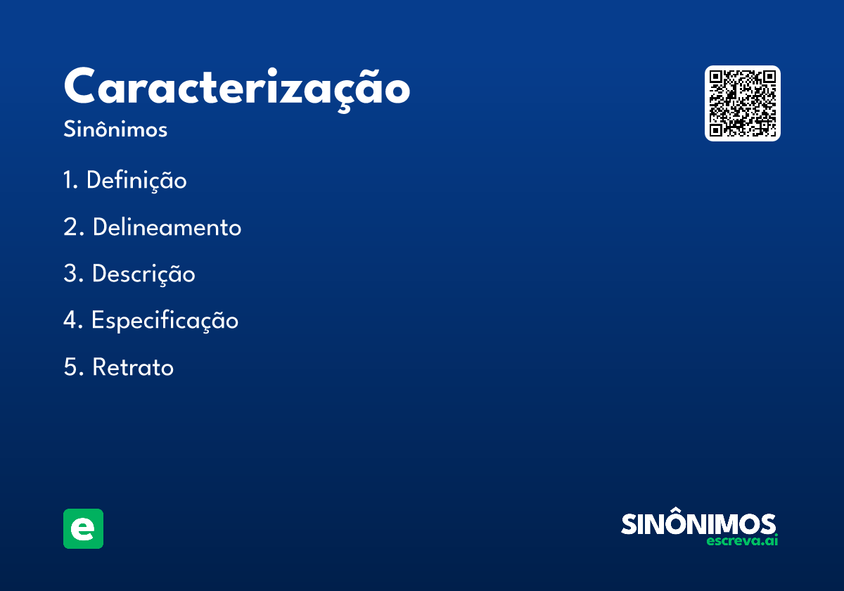 caracterização
