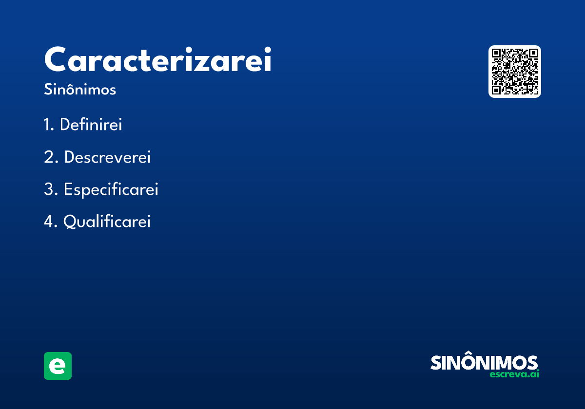 caracterizarei