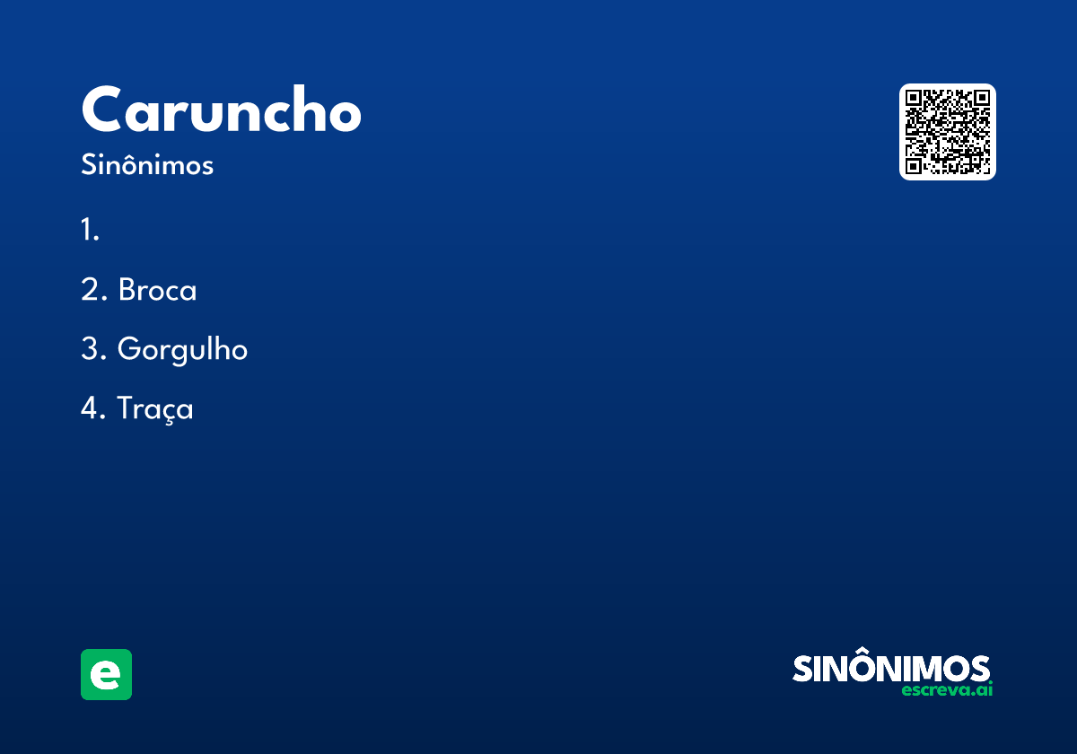 caruncho