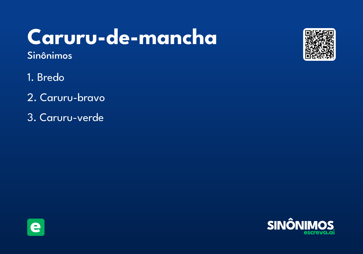 caruru-de-mancha