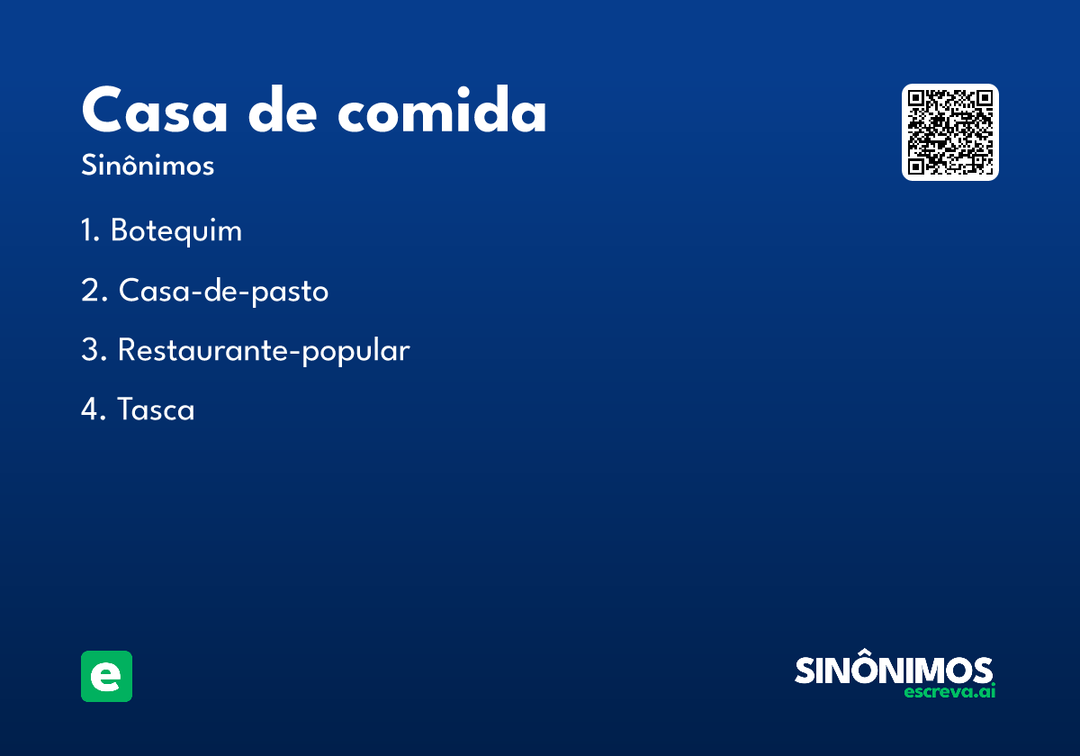casa de comida