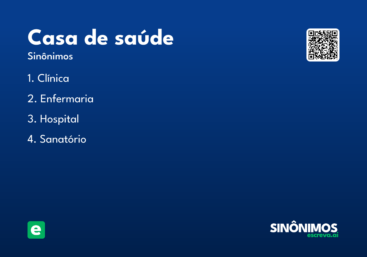 casa de saúde
