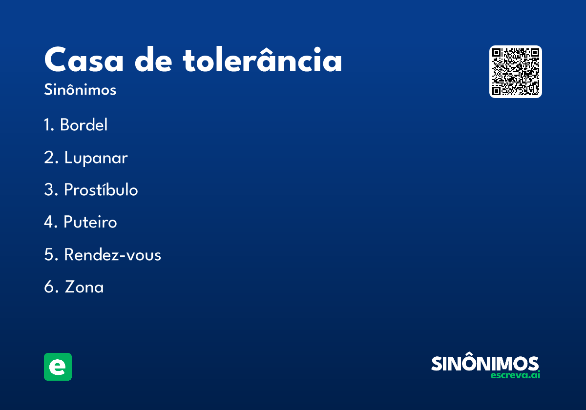 casa de tolerância