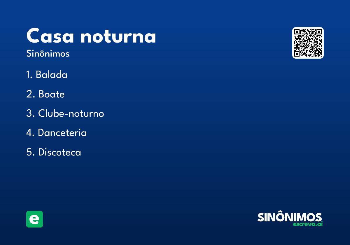 casa noturna