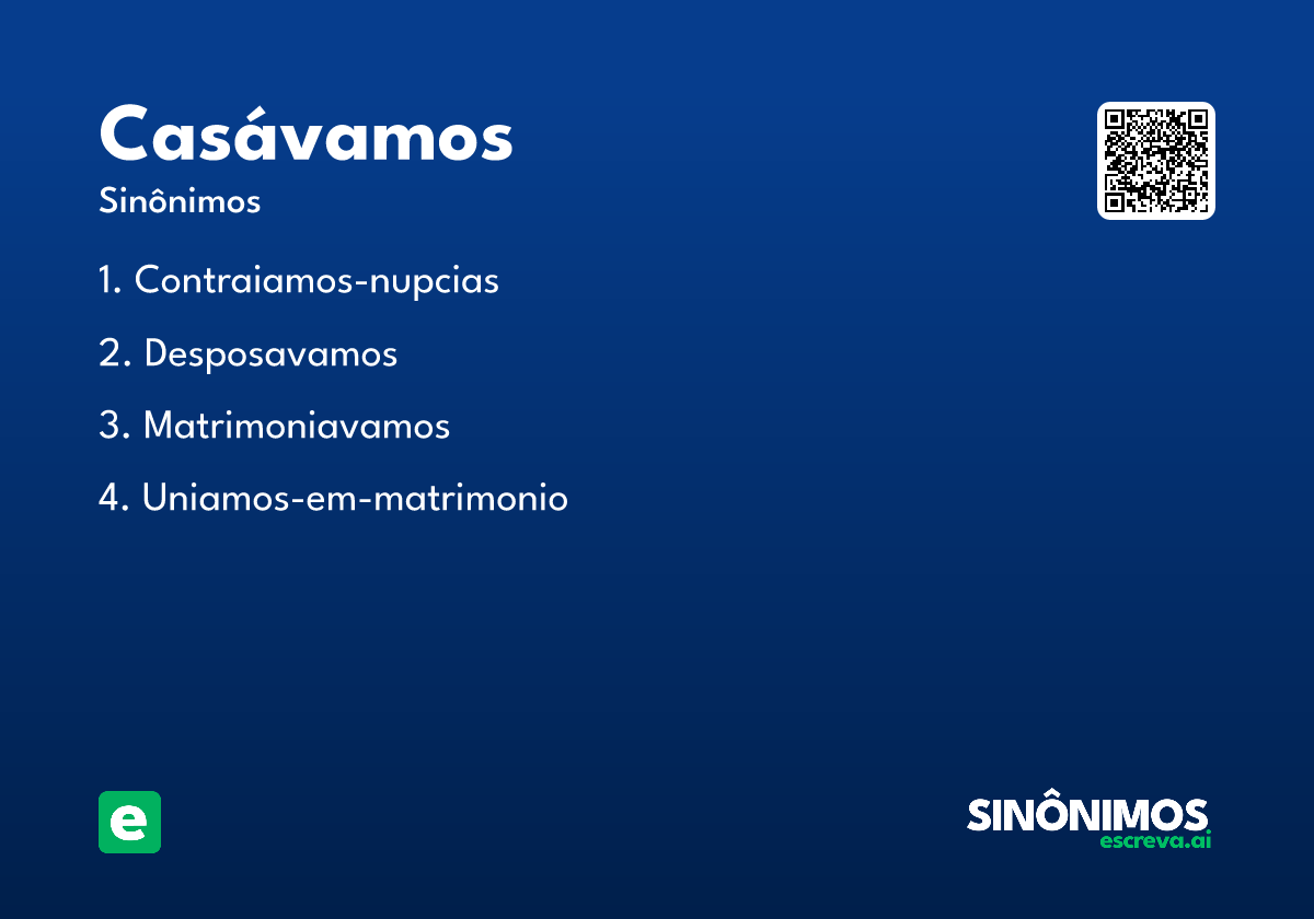 casávamos