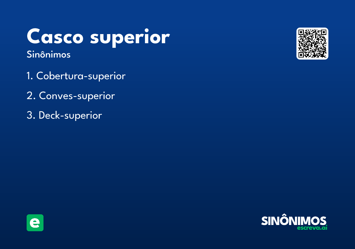 casco superior