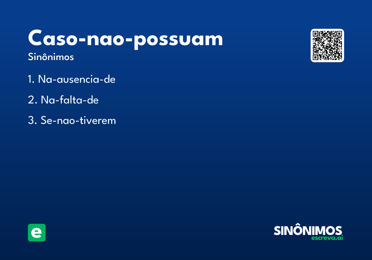 caso-nao-possuam